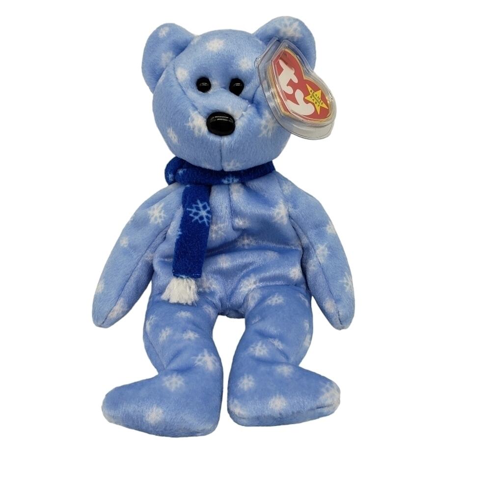 Vintage 1999 Holiday Teddy Beanie Babies NWT Never Used